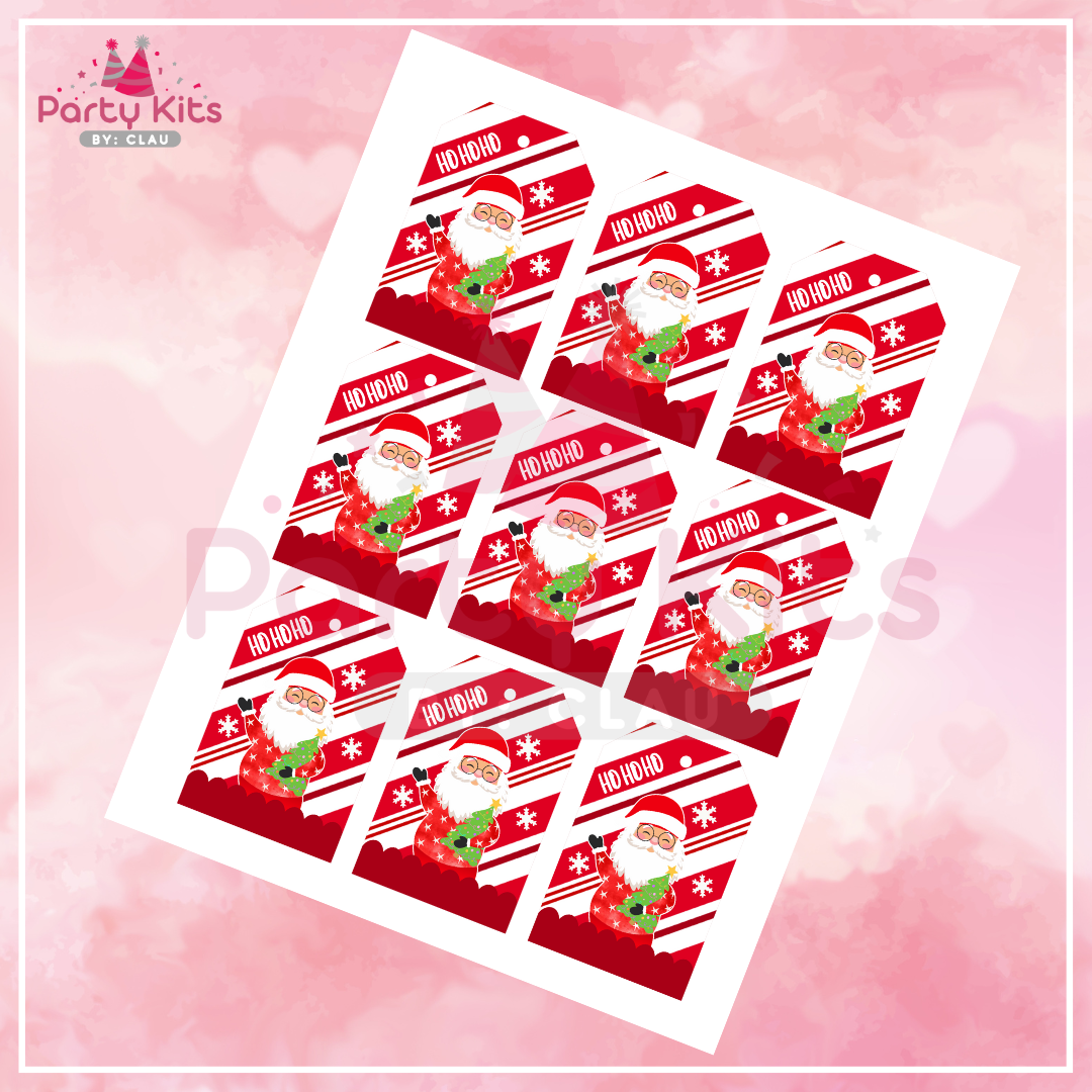 Tags Navideños para regalos