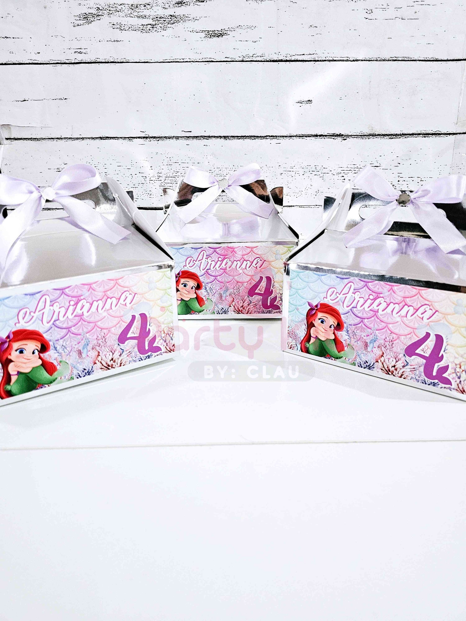 Cajitas para dulces personalizadas
