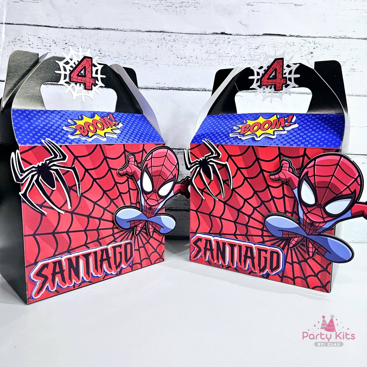 Cajitas para dulces estilo Lunch Box 3D