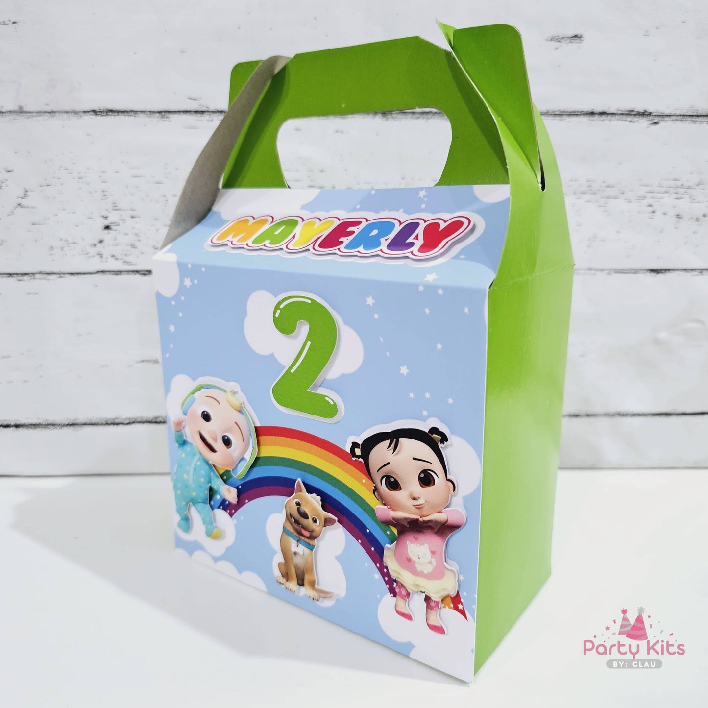 Cajitas para dulces estilo Lunch Box 3D