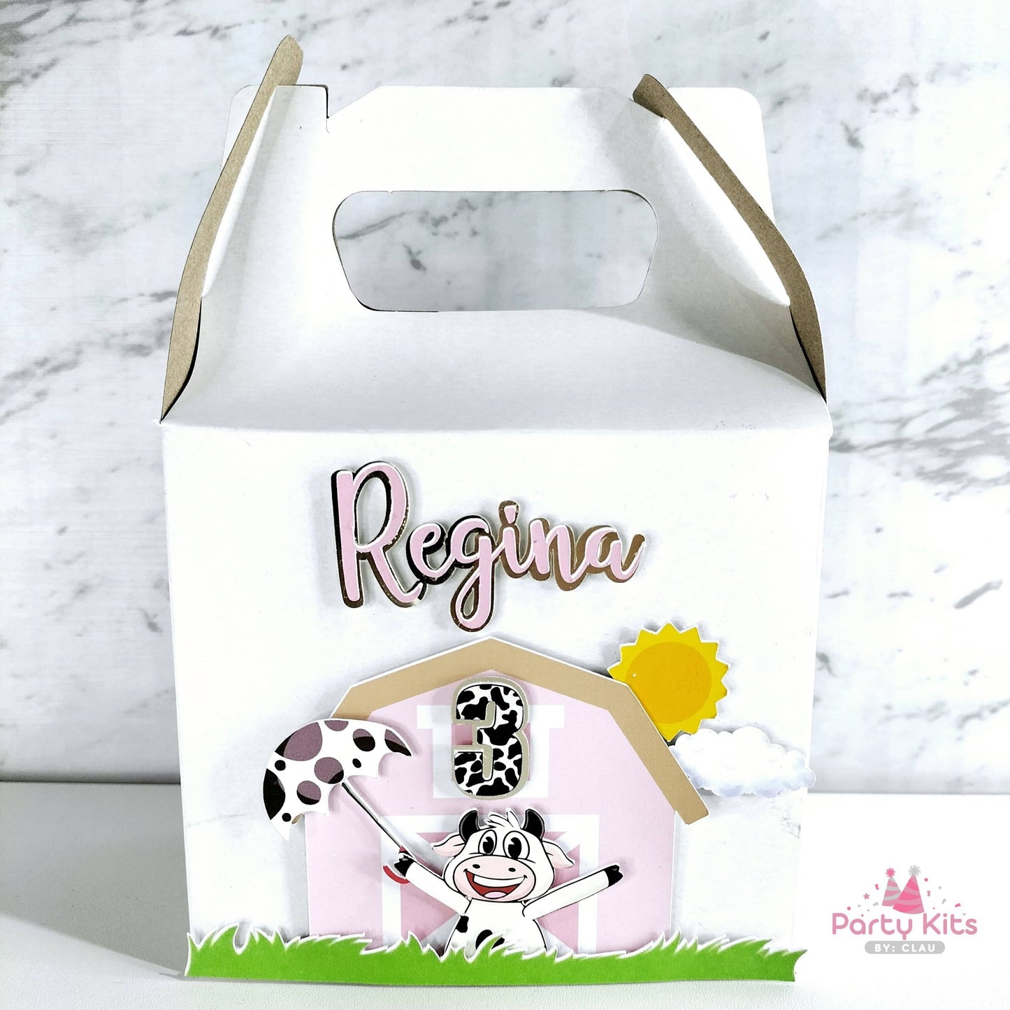 Cajitas para dulces estilo Lunch Box 3D