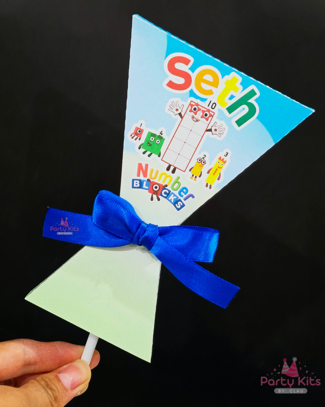 Cajita para paleta tipo payaso mini