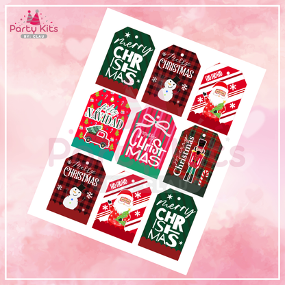 Tags Navideños para regalos