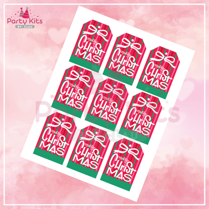 Tags Navideños para regalos