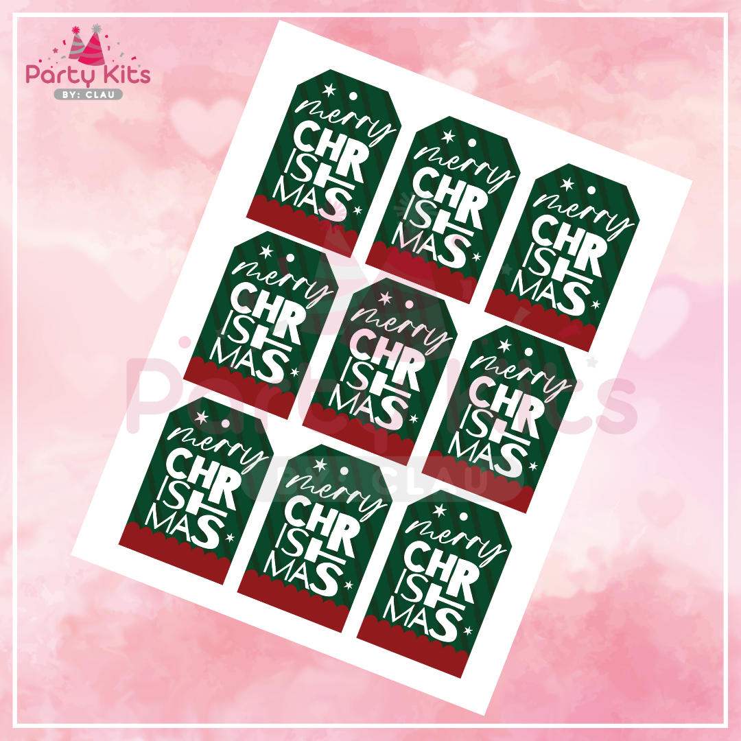 Tags Navideños para regalos