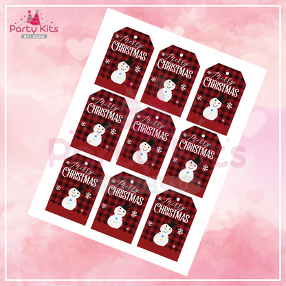 Tags Navideños para regalos