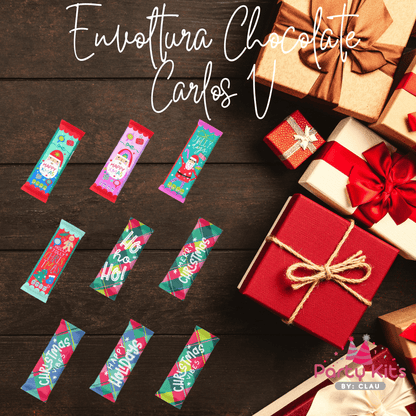 Envoltura para chocolate Carlos V