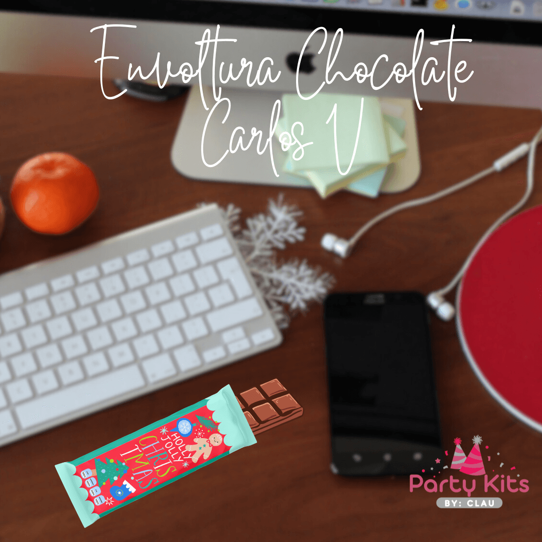 Envoltura para chocolate Carlos V