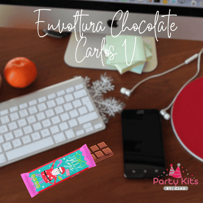 Envoltura para chocolate Carlos V