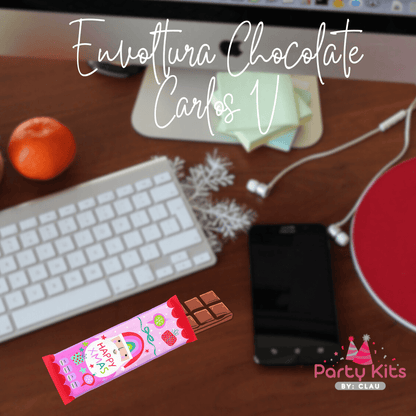 Envoltura para chocolate Carlos V