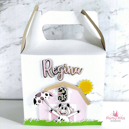 Cajitas para dulces estilo Lunch Box 3D