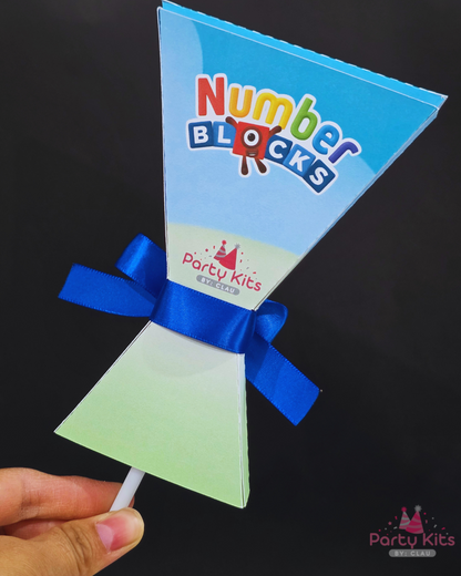 Cajita para paleta tipo payaso mini