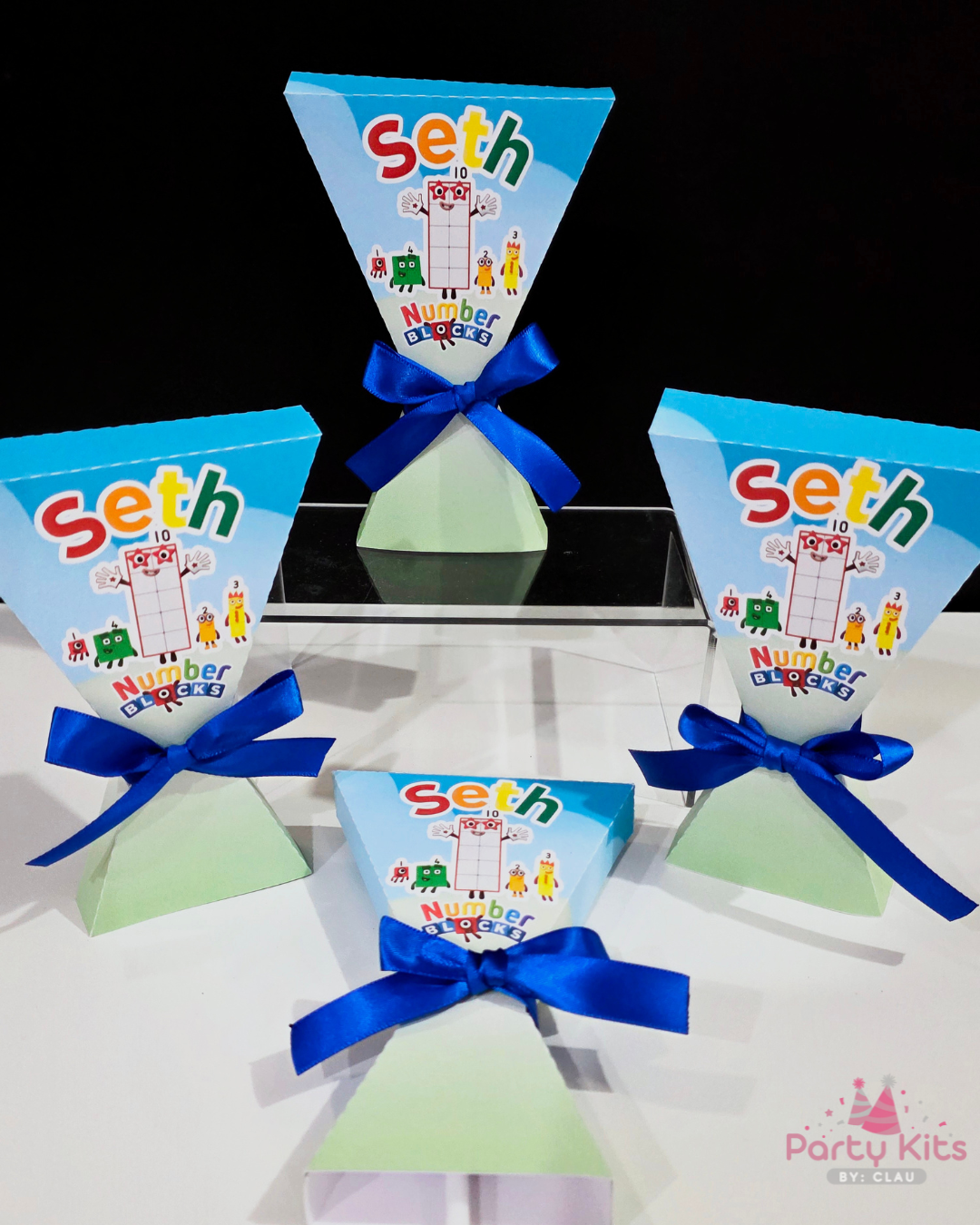 Cajita para paleta tipo payaso mini