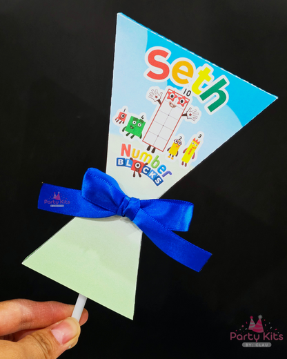 Cajita para paleta tipo payaso mini