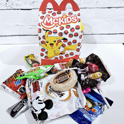 Cajitas para dulces estilo Mc Meal/Cajita Feliz